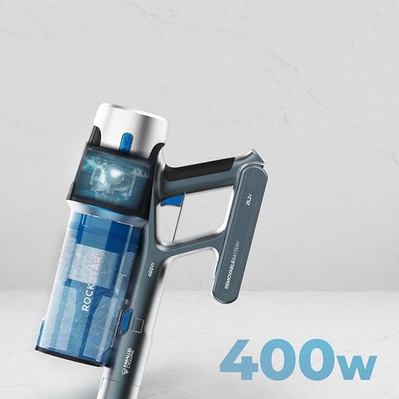 مكنسة عمودية لاسلكية كونغا روكستار RS50 (Conga Rockstar RS50 X-Treme) بقدرة 120AW من Cecotec