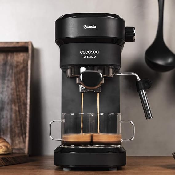 ماكينة قهوة إسبرسو كافيليزيا 790 (Cafelizzia 790) بقدرة 1350 واط وضغط 20 بار من Cecotec