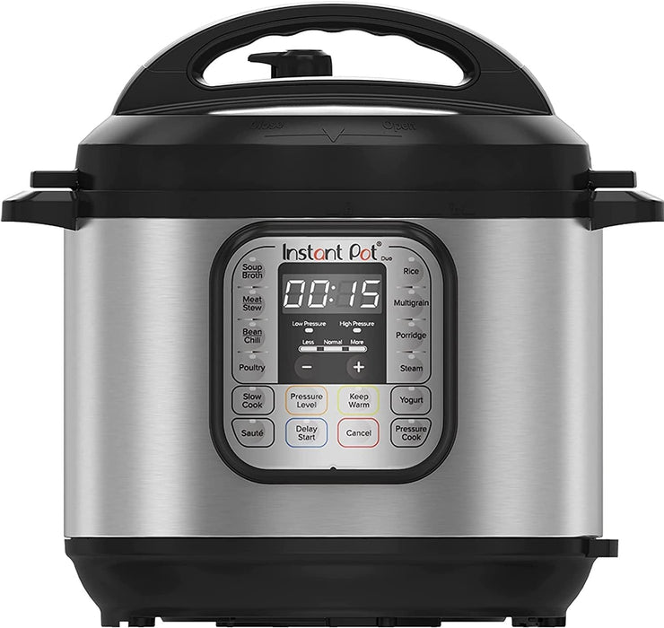 طباخ ذكي 7 في 1 سعة 5.7 لتر بقوة 1000 واط مع ميزات أمان متميزة من Instant Pot