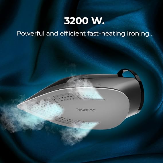 محطة مكواة بخار آيرون هيرو 3200 (IronHero 3200) بقدرة 3200 واط وضغط 8 بار من Cecotec