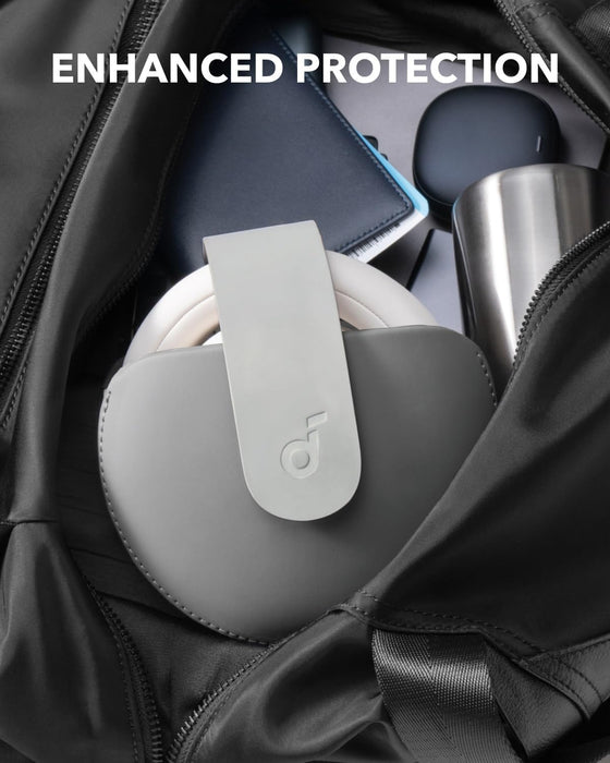 حقيبة سفر من أنكر لسماعات ساوندكور أنيقة وخفيفة الوزن - رمادي