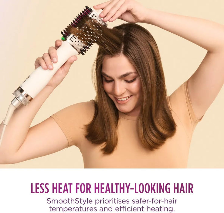 فرشاة شعر ساخنة شارك سموزستايل المقاومة للحرارة مع حقيبة تخزين