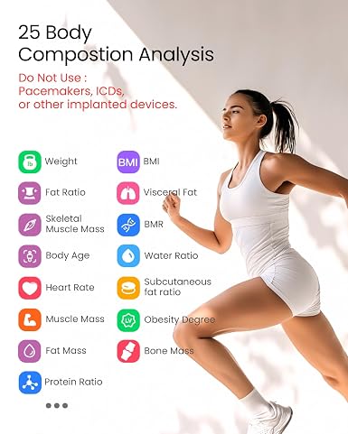 ميزان قياس الوزن الذكي مع تطبيق الهاتف بسعة 180 كجم من Cecotec