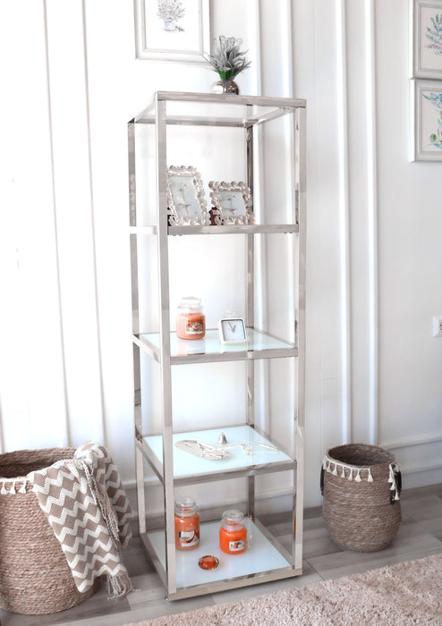 ستاند بـ5 رفوف 45*45 سم من ARMN Milton - فضي