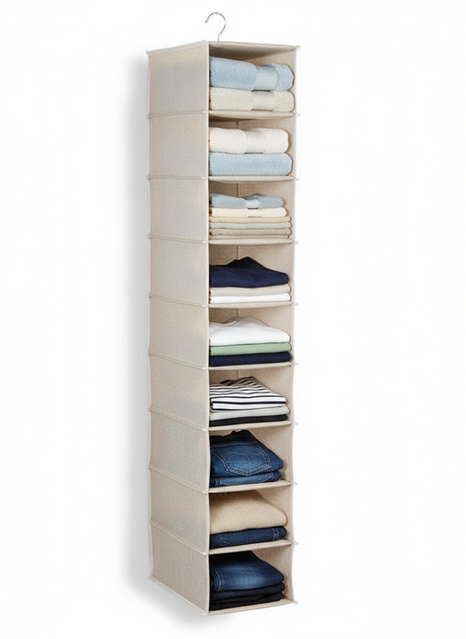 علاقة تخزين بـ9 رفوف من ARMN TidyFold