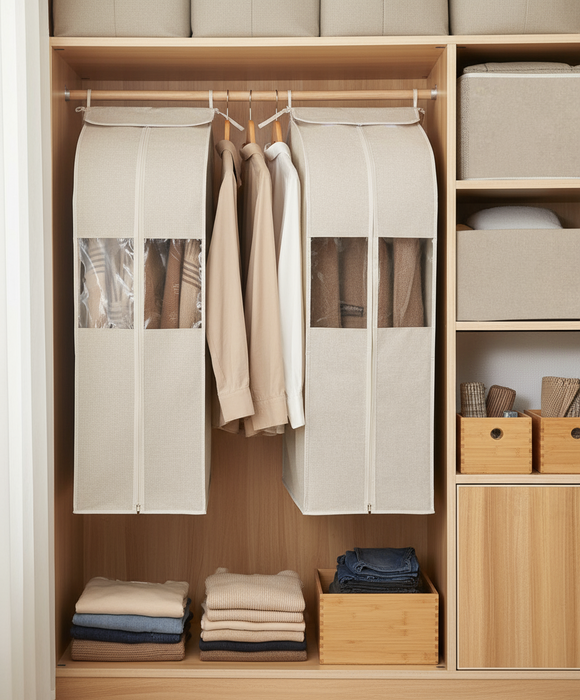 ARMN TidyFold Clothes Storage Bag 105*28*60 cm - Beige