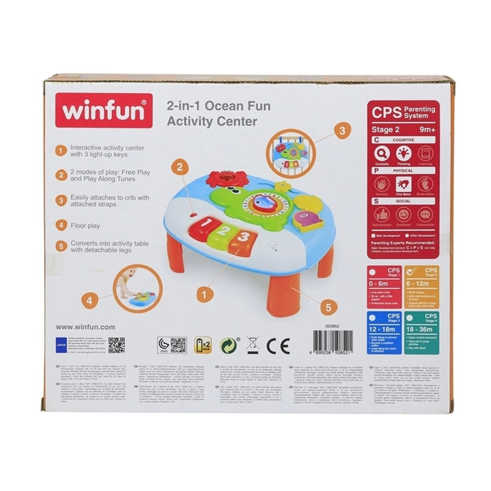 2in1 Ocean Fun Activity Center
