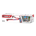 سكوتر Yfliker A3 Air 2018 تحديث - أحمر/أزرق يجعل الانزلاق والركوب الحر أسهل! من وايفولوشن