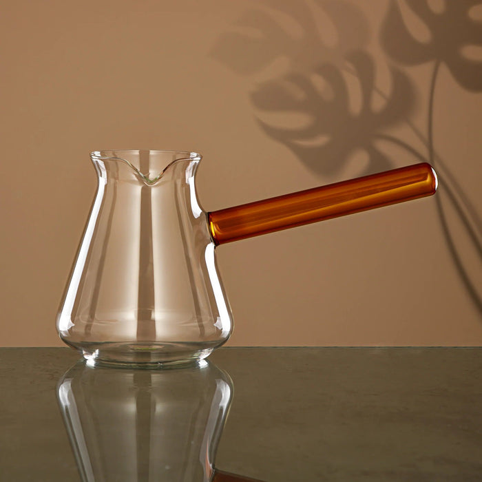 غلاية تسخين قهوة زجاج  من Almarjan