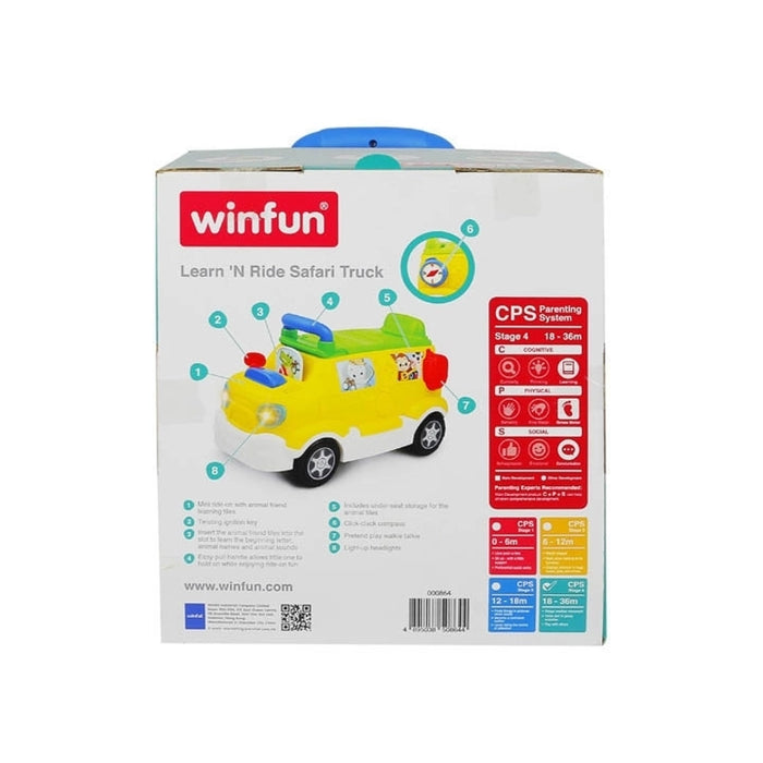 Learn 'N Ride Safari Truck