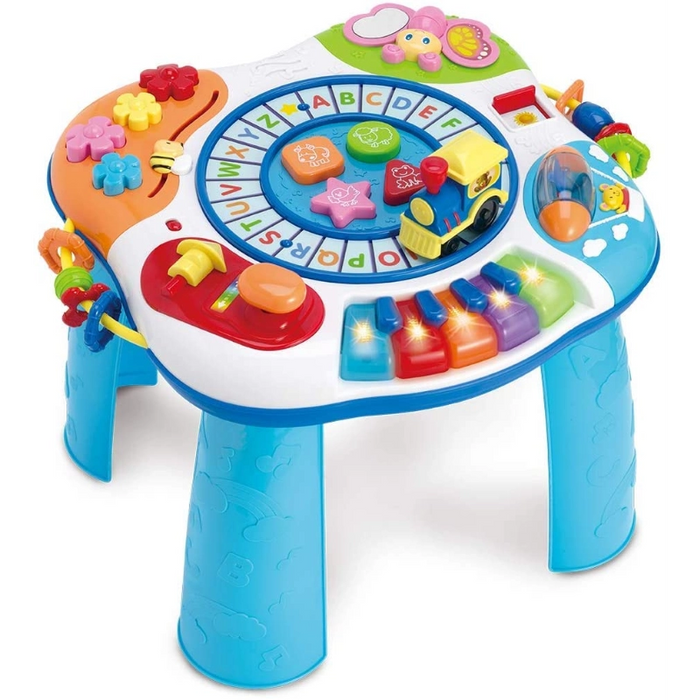 Letter Train & Piano Activity Table
