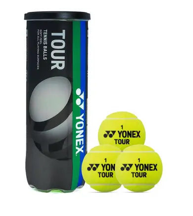 كرات تنس YONEX Tour - عبوة من 3 كرات عالية الجودة لأداء ممتاز