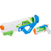 حزمة X-Shot فاست فيل كومبو الكبيرة والصغيرة - أسرع مسدس ماء قابل للتعبئة بقدرة خزان 1000 مل. من زورو