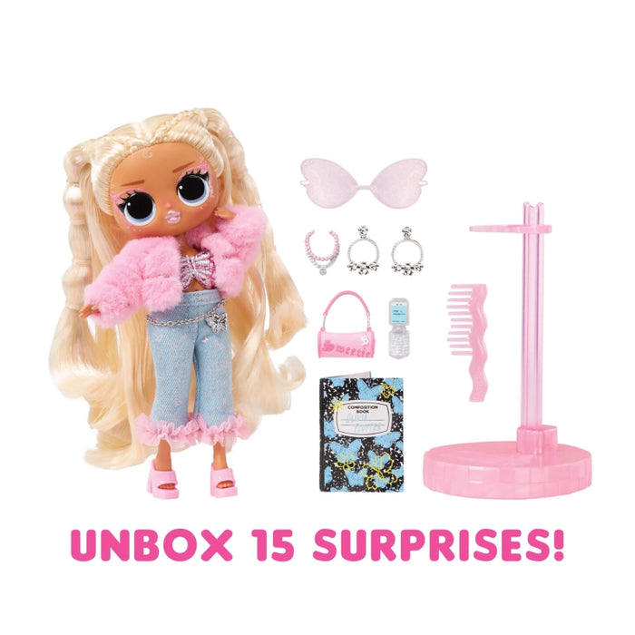 تمثال دمى موضة L.O.L. Surprise Tweens سلسلة 4 - أوليفيا فلاتر مع 15 مفاجأة مذهلة! من إم جي إيه إنترتينمنت