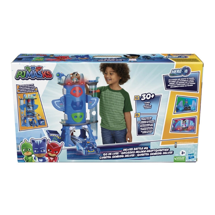 مجموعة معركة PJ Masks ديلوكس مع تقنية هيرو آي دي للعب الإبداعي الممتع من هاسبرو