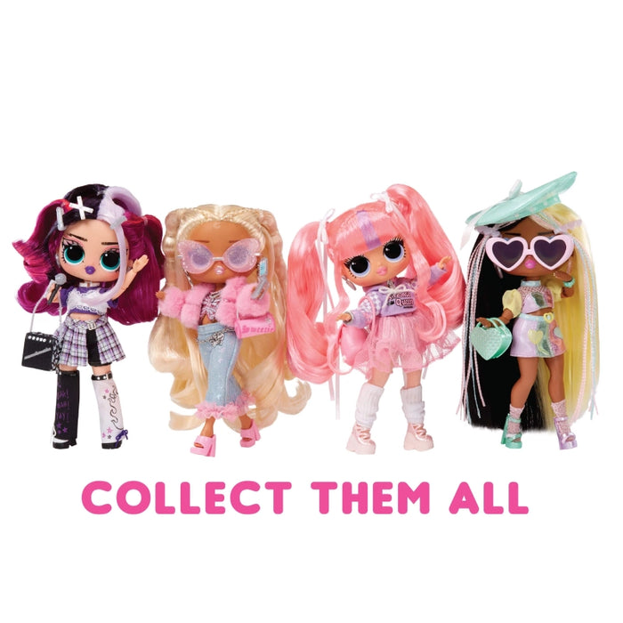 تمثال دمى موضة L.O.L. Surprise Tweens سلسلة 4 - أوليفيا فلاتر مع 15 مفاجأة مذهلة! من إم جي إيه إنترتينمنت