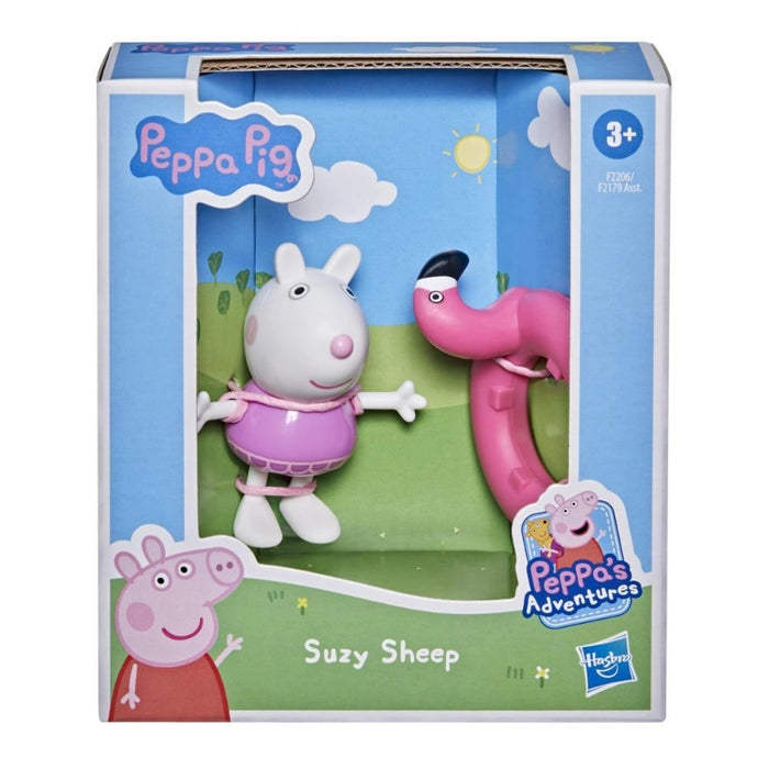 فيغورا من بيبا بيغ - سوزي شيرب، تساعد على تنمية خيال الأطفال مع ملحقات متنوعة. من هاسبرو