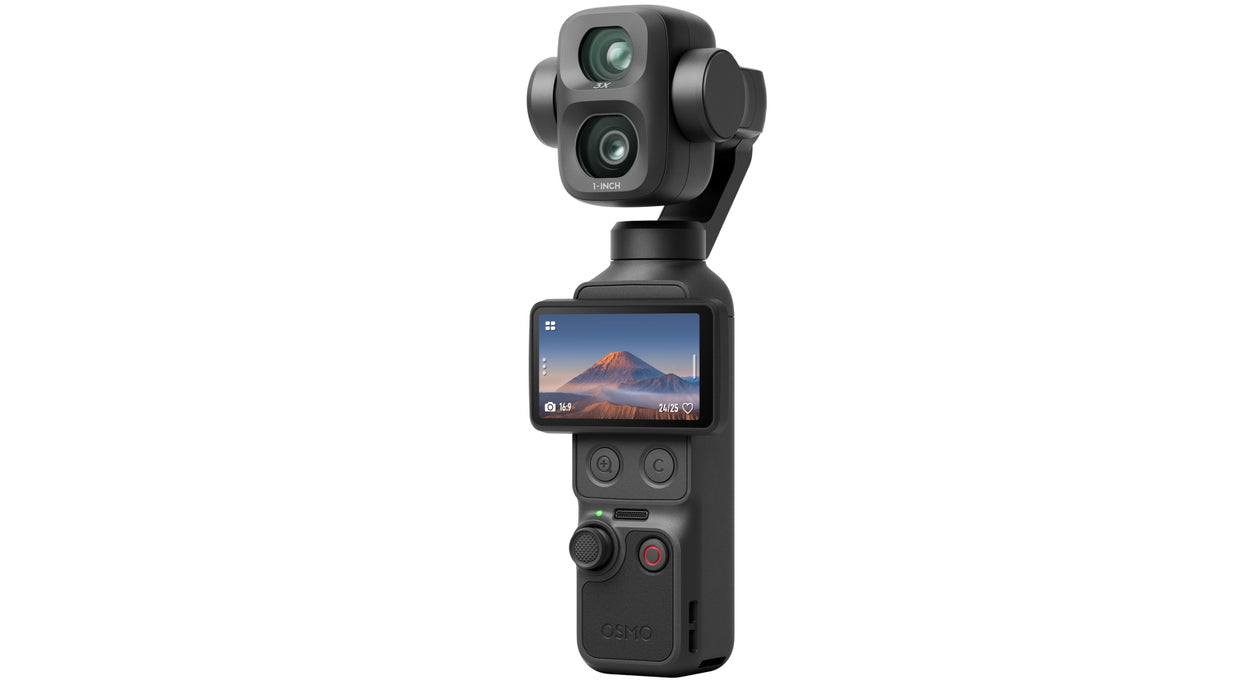 كاميرا وجيمبال محمولة DJI Osmo Pocket 4 Pro بتثبيت فائق وجودة تصوير احترافية