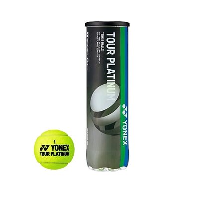 كرة التنس YONEX Tour Platinum - 4 كرات، جودة عالية وتجربة لعب استثنائية