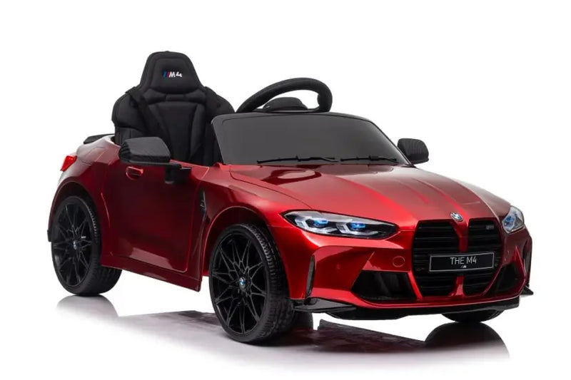 سيارة ركوب للأطفال مرخصة من بي إم دبليو M4 بمحركين 390 وبطارية 12V10Ah مع تحكم عن بعد