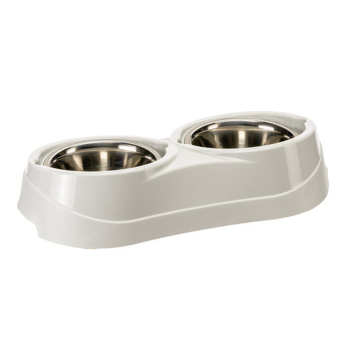 وعاء مزدوج فولاذي 1.7 ل للكلاب من Ferplast