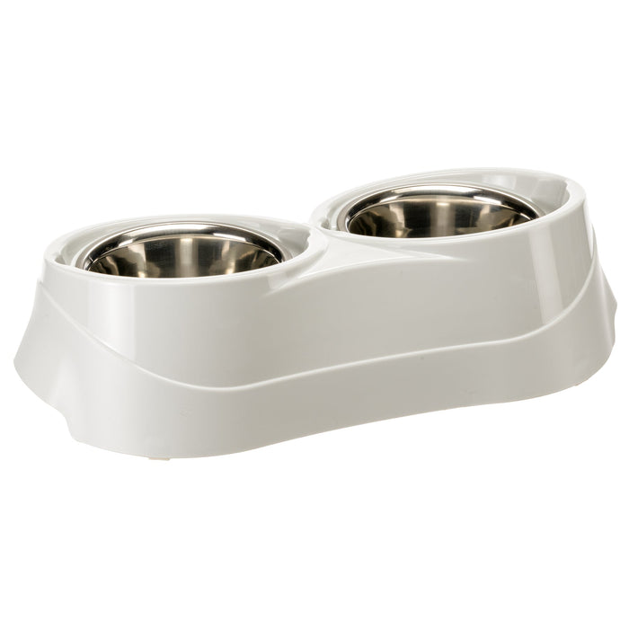 وعاء مزدوج فولاذي 1.7 ل للكلاب من Ferplast