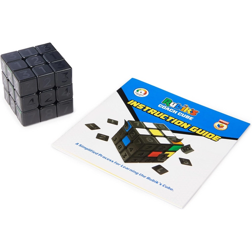 مكعب روبيك كوتش 3x3 مع تعليمات شاملة ودروس فيديو للمبتدئين من سبين ماستر