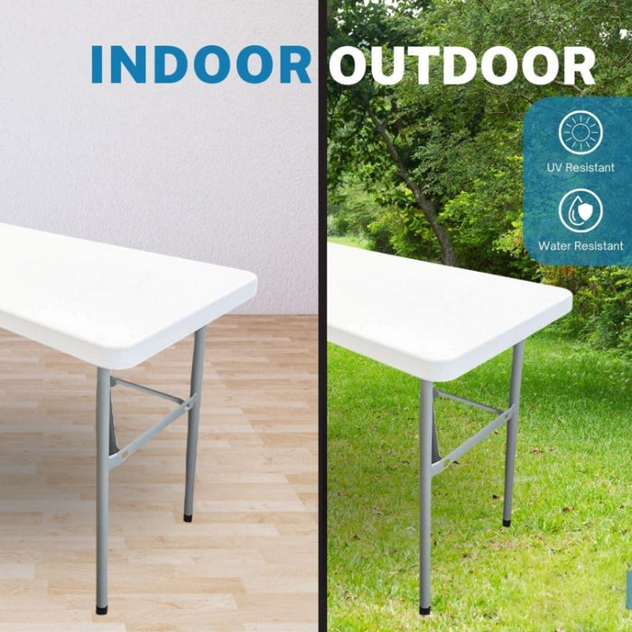 طاولة بلاستيكية قابلة للطي Adjustable 4 أقدام مناسبة للاستخدام الخارجي