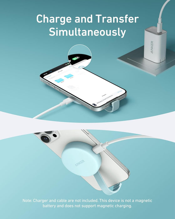 محول USB-C 3 في 1 بسرعة 10Gbps لنقل فوري وشحن 100W من Anker