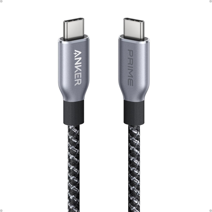كابل USB-C إلى USB-C 3ft 240W للشحن الفائق ومضفر متين من Anker