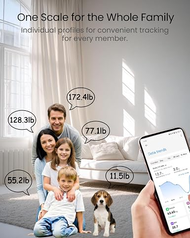 ميزان قياس الوزن الذكي مع تطبيق الهاتف بسعة 180 كجم من Cecotec