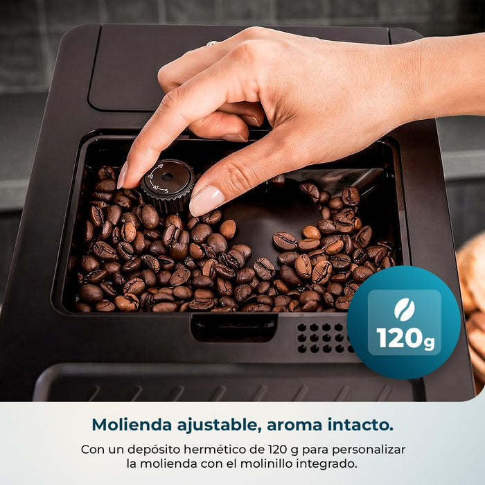 ماكينة قهوة إسبرسو أوتوماتيكية كريمايت كومباكت (Cremmaet Compact) بضغط 19 بار من Cecotec