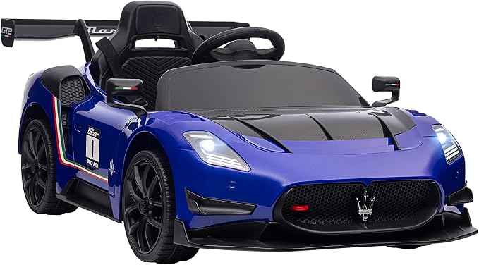 سيارة كهربائية للأطفال 12 فولت Maserati GT2 بمحركين مزدوجين تصميم جذاب وعجلات مساعدة
