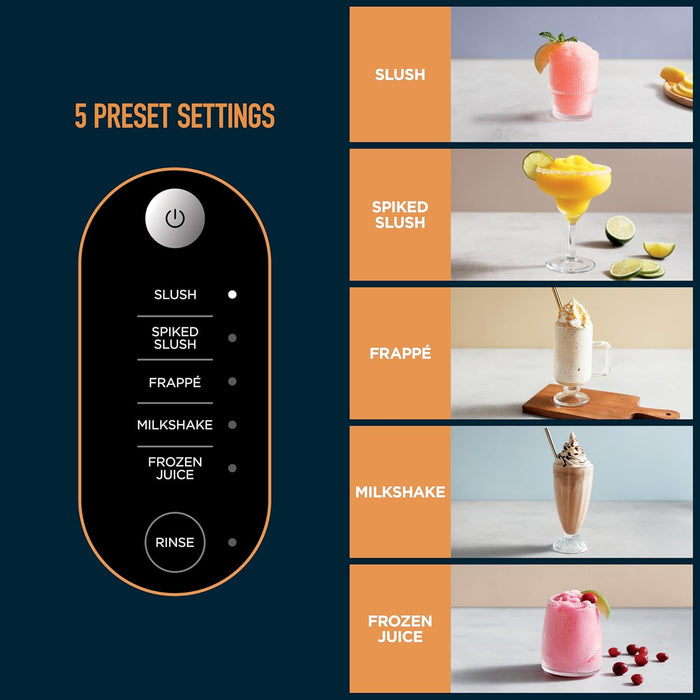 آلة نينجا سلوشي لتحضير المشروبات المثلجة مع تقنية RapidChill