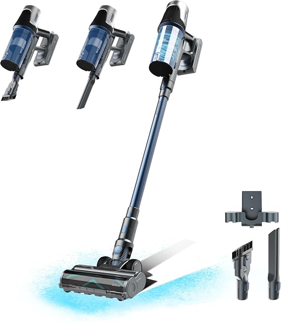 مكنسة عمودية لاسلكية كونغا روكستار RS50 (Conga Rockstar RS50 X-Treme) بقدرة 120AW من Cecotec