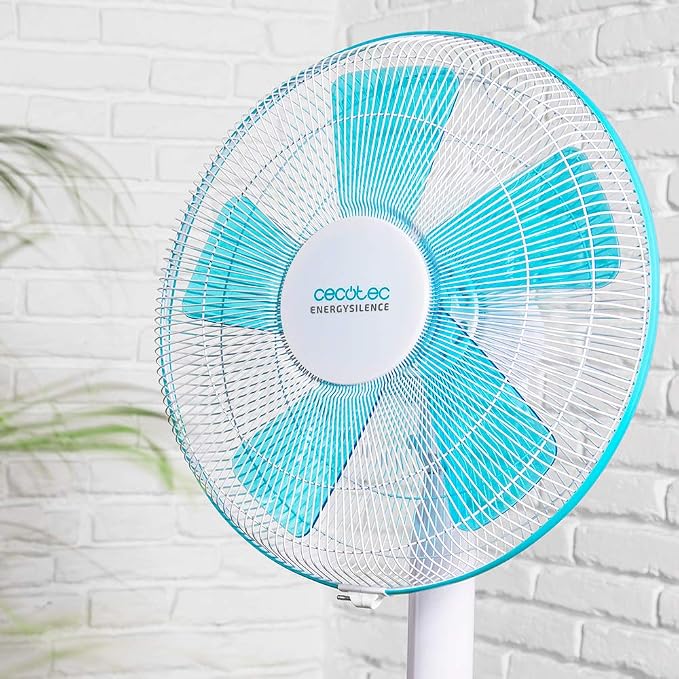 مروحة أرضية إنيرجي سايلنس 500 (EnergySilence 500) بقطر 16 بوصة وقدرة 40 واط من Cecotec