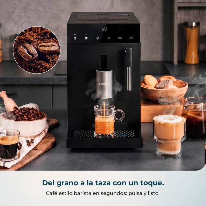 ماكينة قهوة إسبرسو أوتوماتيكية كريمايت كومباكت (Cremmaet Compact) بضغط 19 بار من Cecotec