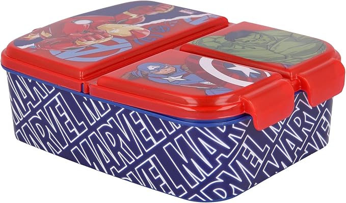 صندوق غداء متعدد الأقسام، بتصميم المنتقمون من ستور