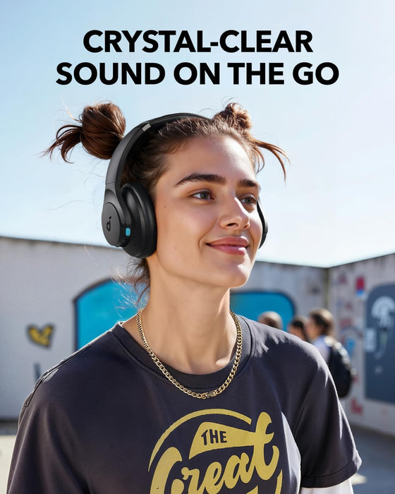 سماعات رأس soundcore Q11i 40mm Hi-Res بصوت غامر وباس فوري حتى 60 ساعة من Anker