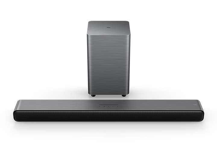 مكبر صوت TCL - S55H 2.1 قناة Dolby Atmos مع مضخم صوت لاسلكي و HDMI،