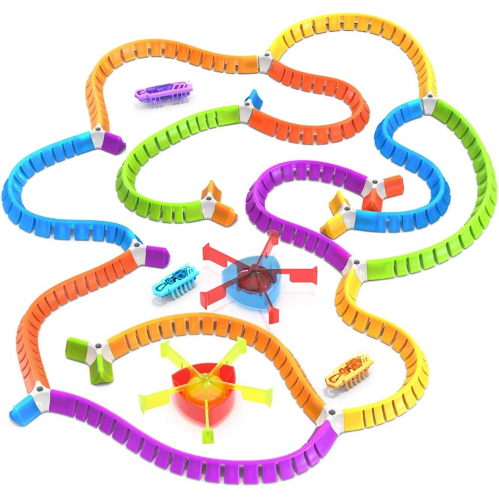 HEXBUG نانو لاند مع ٤٠ قطعة وتصميم ملاعب خيالية وتجربة لعب فريدة بتقنية الاهتزاز من سبين ماستر
