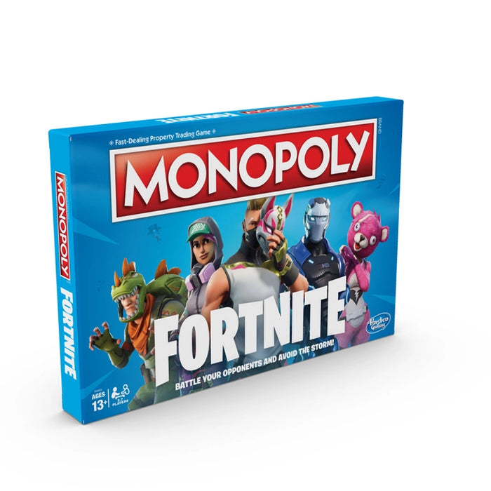 مونوبولي: إصدار فورتنايت للعبة اللوحية لـ 2-7 لاعبين مع 27 مجموعة ملابس مميزة من هاسبرو