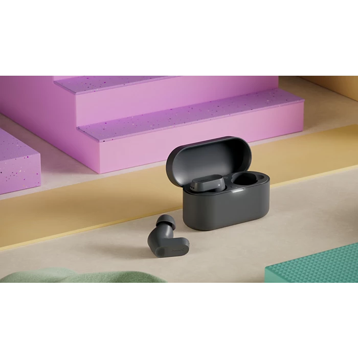 سماعات أذن فيليبس بلوتوث إلغاء الضوضاء وتصميم مريح (رمادي)