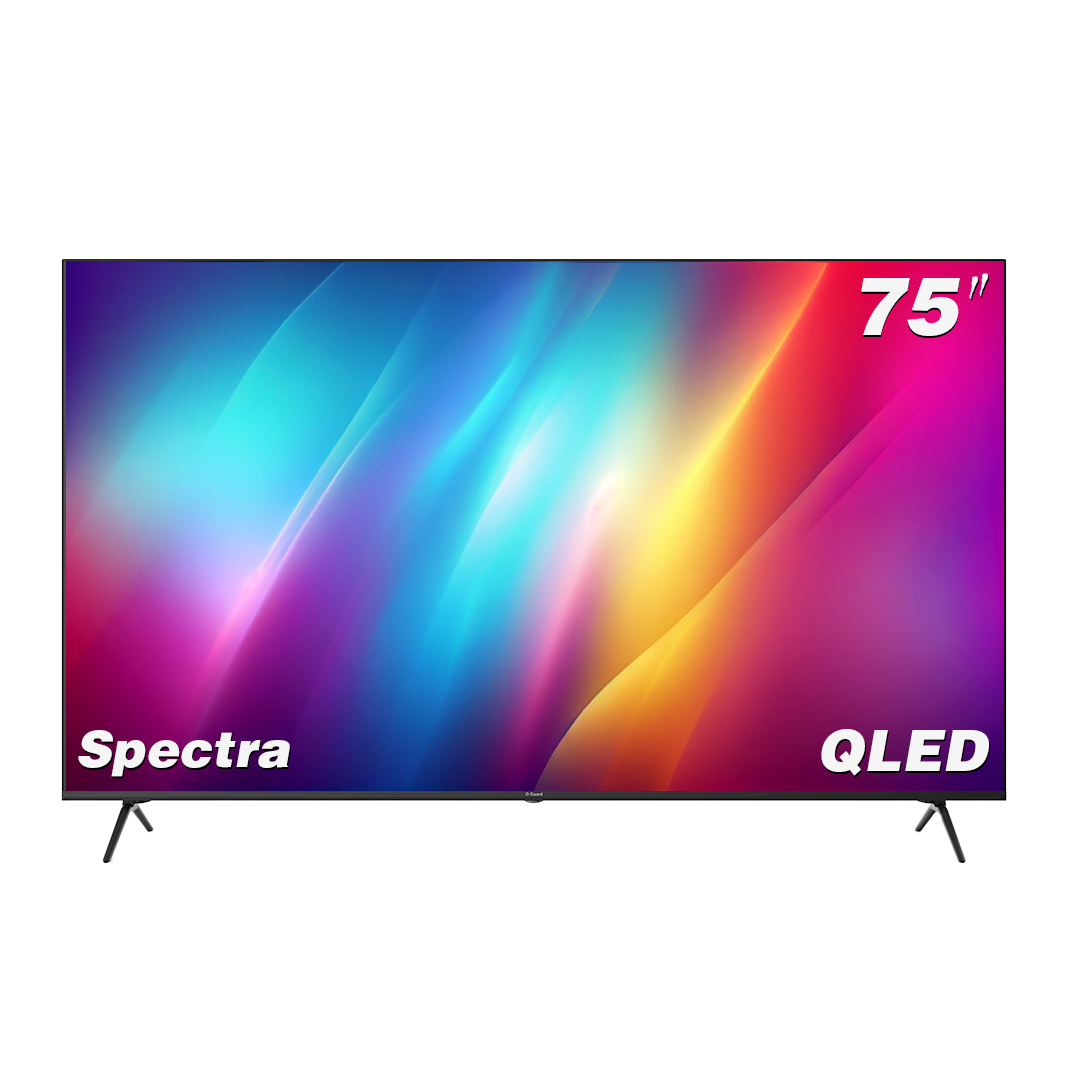 تلفزيون Spectra CQG الذكي QLED 4K مقاس 75 بوصة