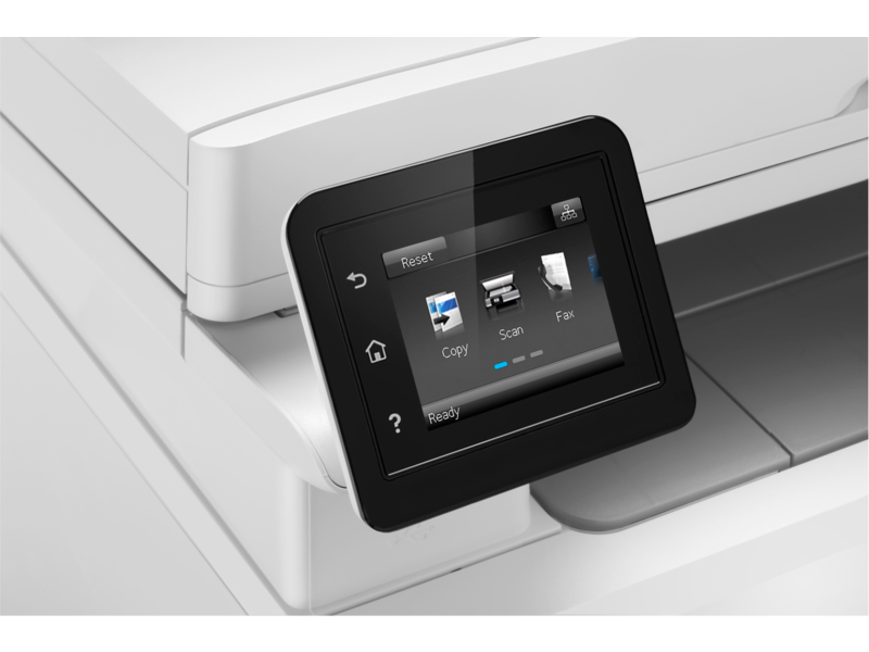 طابعة HP COLOR LASER JET MFP M283FDN طباعة ملونة عالية الجودة وواجهة سهلة الاستخدام