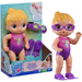 دمية ع dolls سابيرا سونى للسباحة 10 بوصات مع ملحقات ونظارات سباحة مائية من هاسبرو