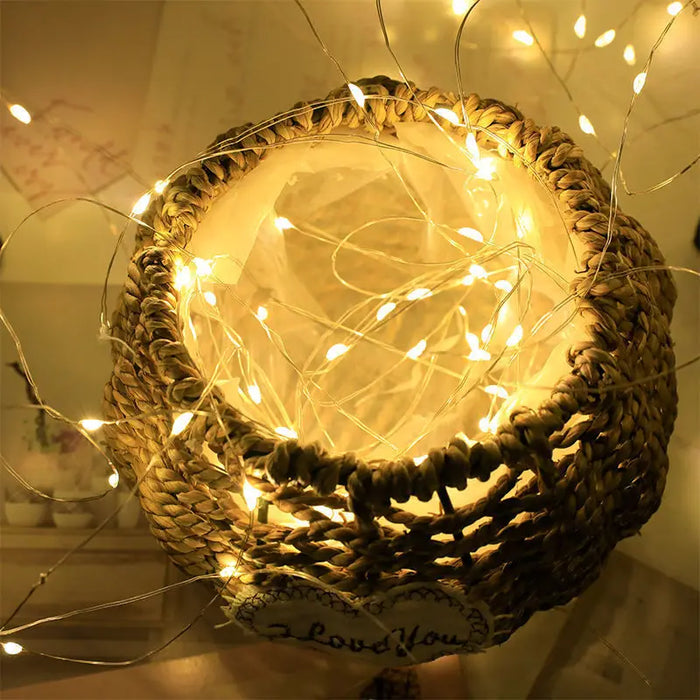 زينة رمضان حبل مضيء  للشبابيك والأبواب 10 متر