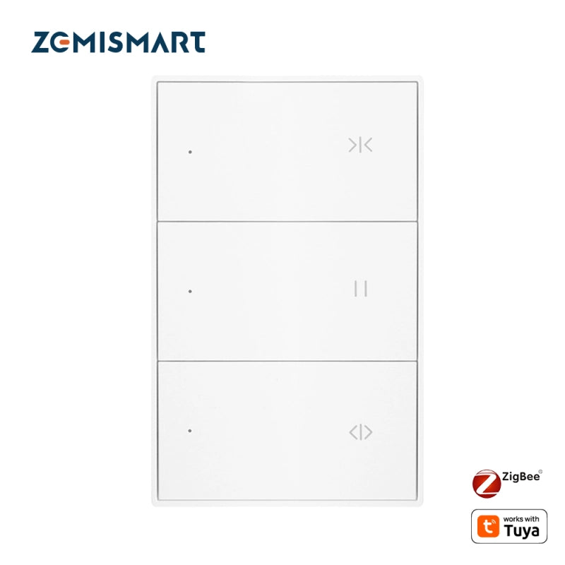 Zemismart Zigbee Mesh Single Smart Switch - US Type - White Zemismart Zigbee Mesh Single Smart Switch - US Type - White