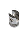 حماله رف زجاج زاويه مربعه GLASS CLAMP 128-10 CP/SN الحبة