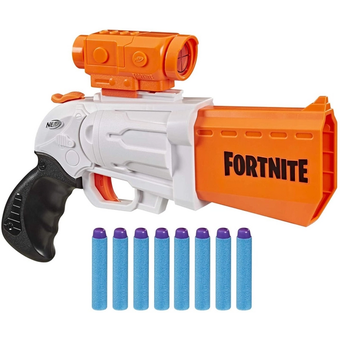نيرف فورتنايت إس آر مع 4 أسهم متتالية وتجربة حماسية من اللعبة الشهيرة من هاسبرو